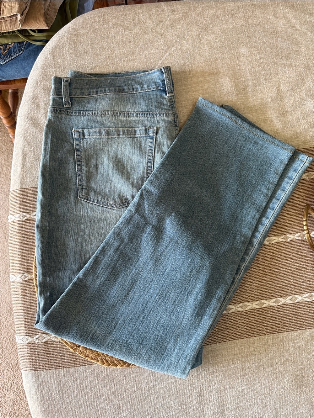 Style & Co. Mid Blue Straight Leg Jeans